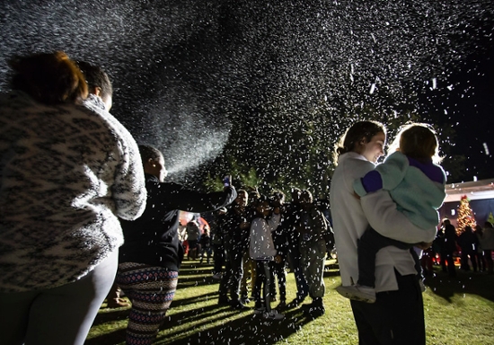 Vsu Celebrates Lighting Of The Palms Dec Valdosta State University